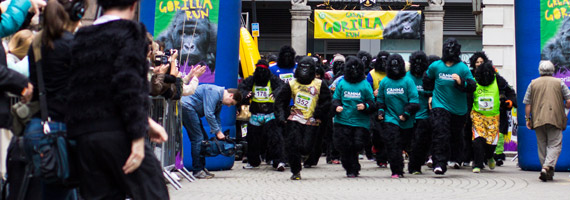 CANNA supported the Great Gorilla Run in London